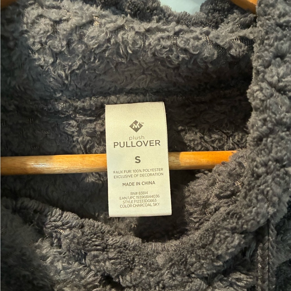Lush Charcoal Plush Pullover from Members Mark - Picture 3 of 5